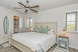 4 bedrooms, travel crib, free WiFi, bed sheets - Ocean View on South Beach, 4 Bedrooms, 3 Baths. 2 Master suites, access to BHI Club (Bald Head Island)