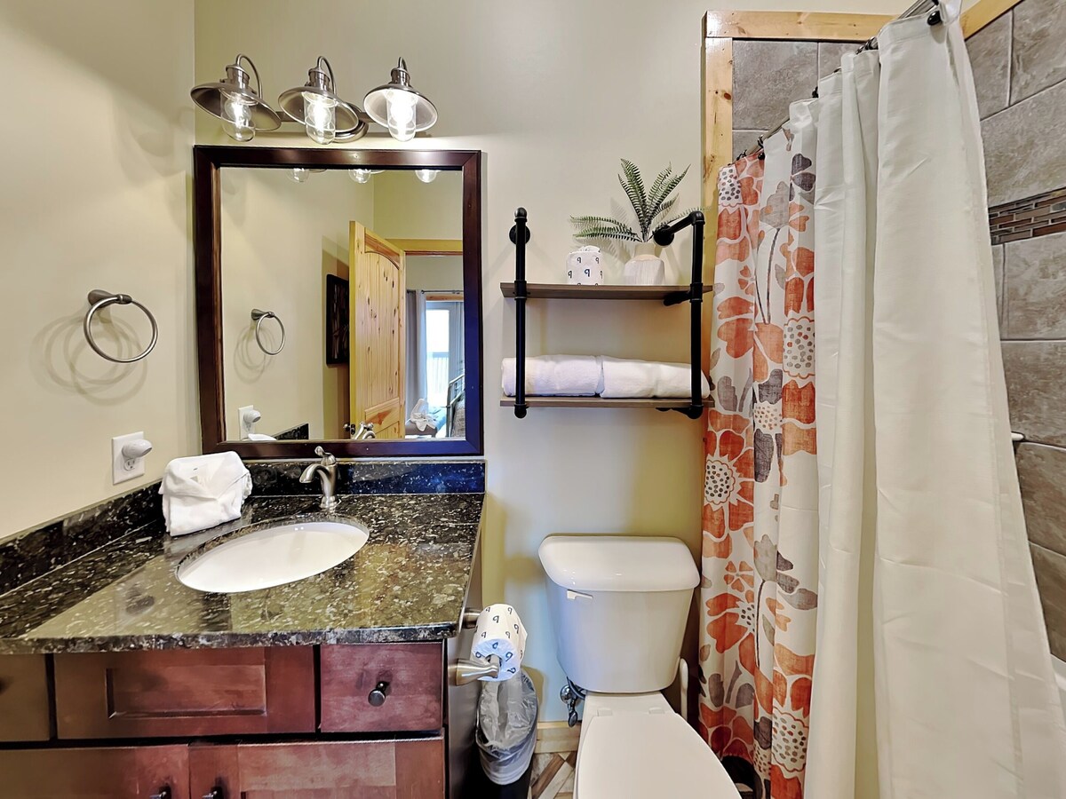 Photo 74 of Stunning Mountainside Cabin with Panoramic Views, Hot Tub, Game Room + Pool Acce