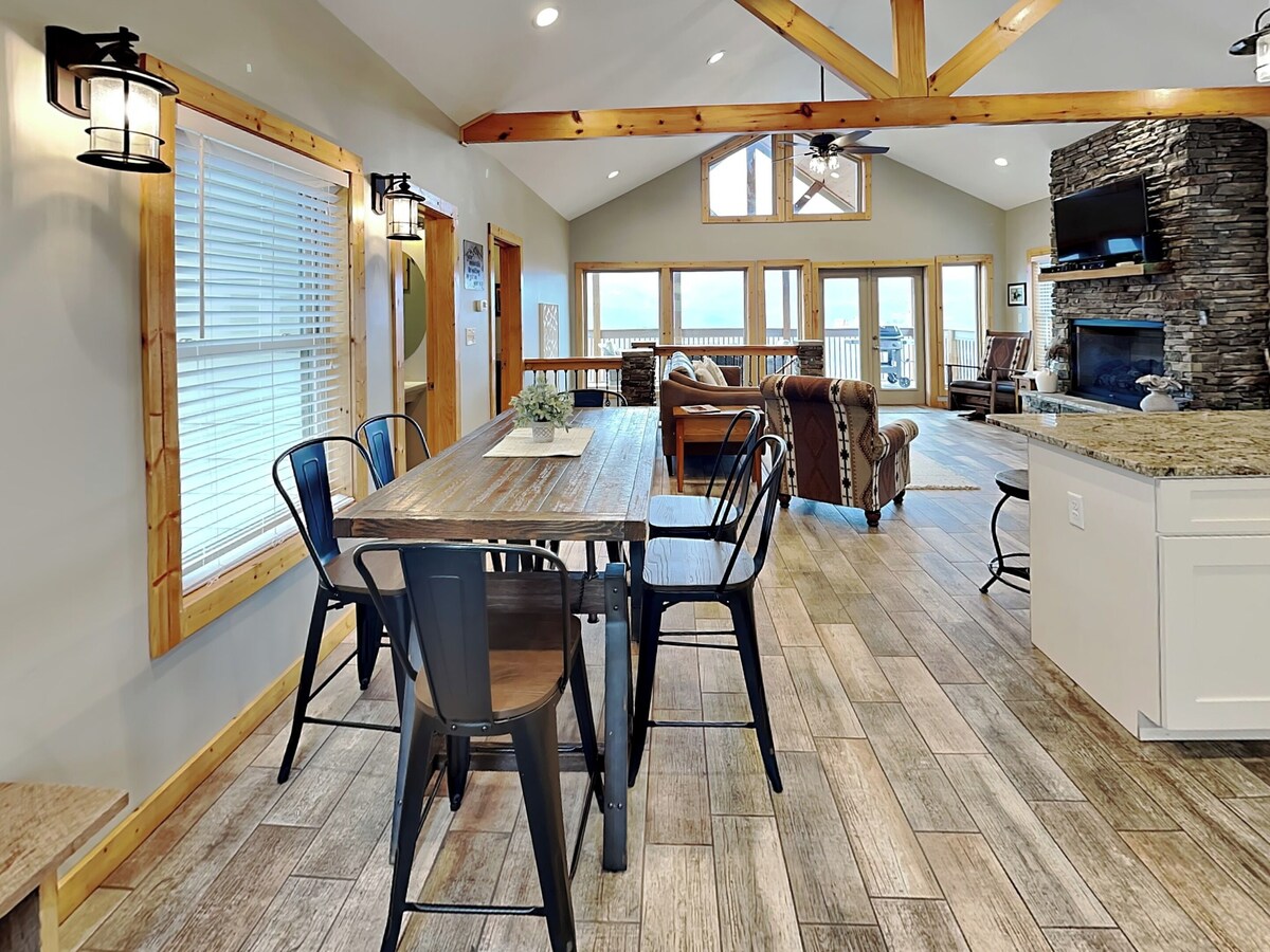 Photo 53 of Stunning Mountainside Cabin with Panoramic Views, Hot Tub, Game Room + Pool Acce