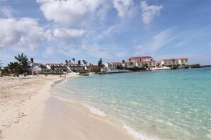 Enjoy ocean views from the comfort of this beachfront hotel.