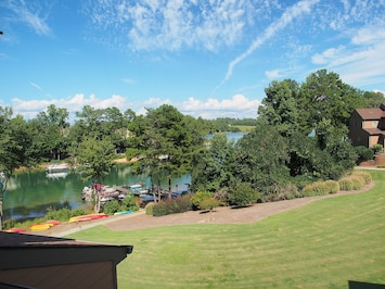 View from Terrace
 level Deck area