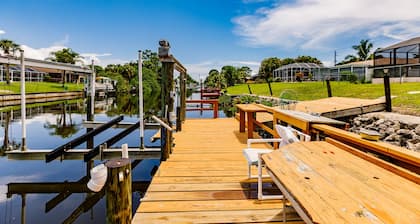 Waterfront Home with Private Heated Pool, Dock, Wifi