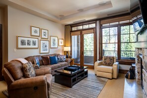 TV, fireplace, DVD player