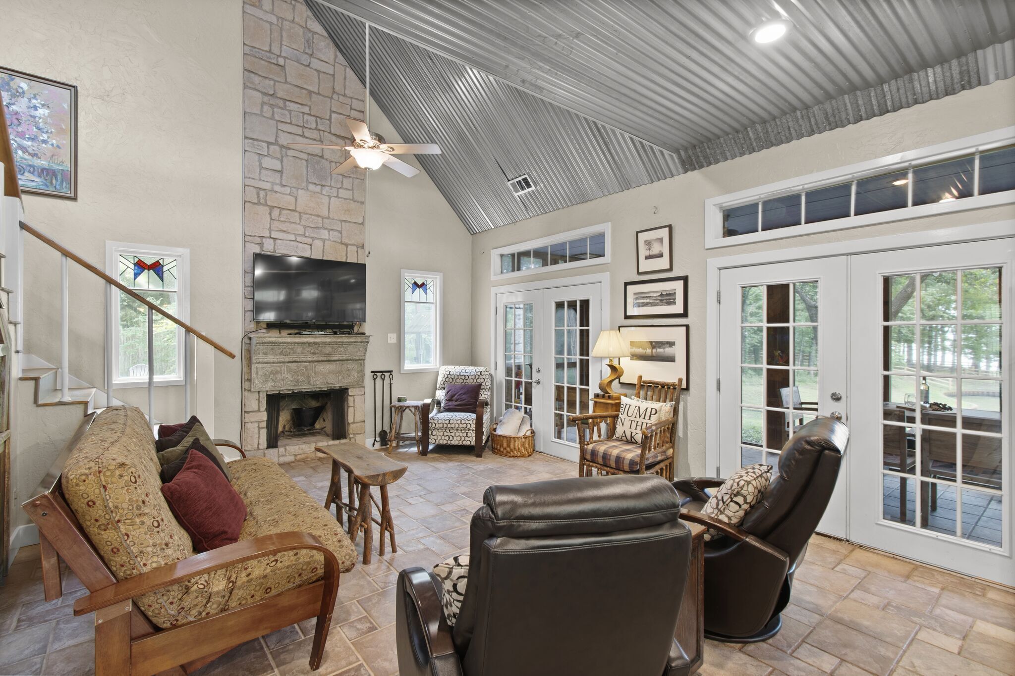 2 houses on one property-UNLIKE ANY OTHER!! Waterfront and private.