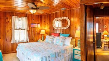 1 bedroom, pillowtop beds, iron/ironing board, free WiFi