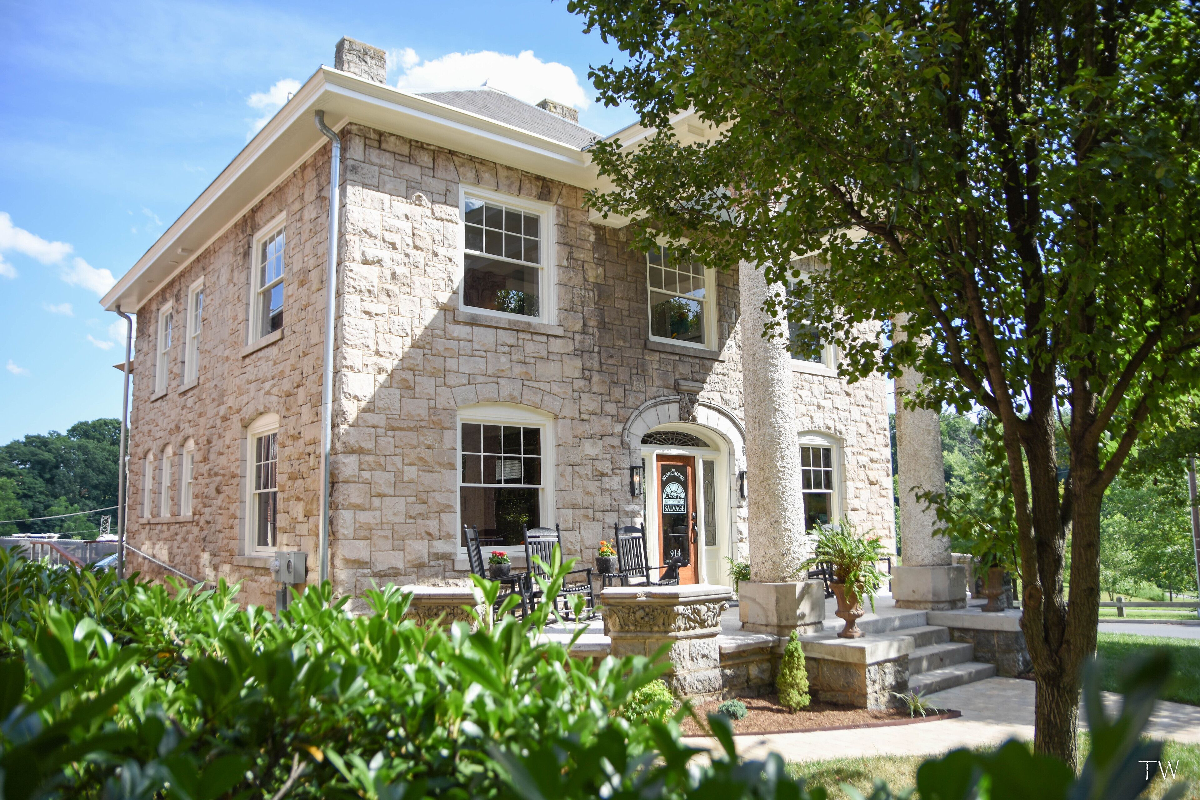 at Black Dog Salvage, home of the television series Salvage Dawgs