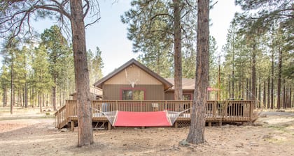 One of a kind property in flagstaff It is a Cabin on 10 acres with bunkhouse
