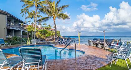 ILMASTOINTI OCEAN FRONT-Snorkkeli vihreillä merikilpikonnilla - Honokeana Cove # 217