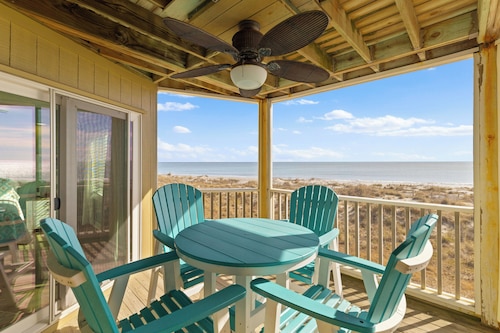Port O' Call B201 - Direct Oceanfront Beach View!