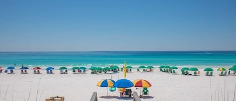 Aan het strand