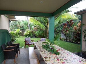 Outdoor dining