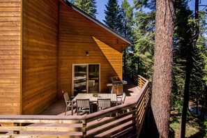 Outdoor dining - CHESA MADRISA - Vacation Elevated - Open Floor Plan Chalet + Wall of Windows (Dorrington)
