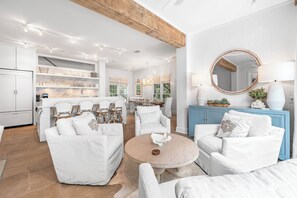 Een televisie, een dvd-speler en een filmbibliotheek