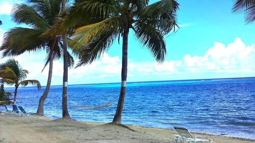 Nuestro Starfish Palace - condominio en planta baja de Sugar Beach- Donde los deseos se hacen realidad