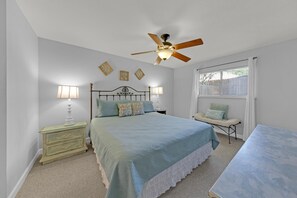 2 bedrooms, iron/ironing board, free WiFi, bed sheets - Tennis Villa 63A - Tranquil Private Courtyard, Short Stroll to Everything! (Miramar Beach)