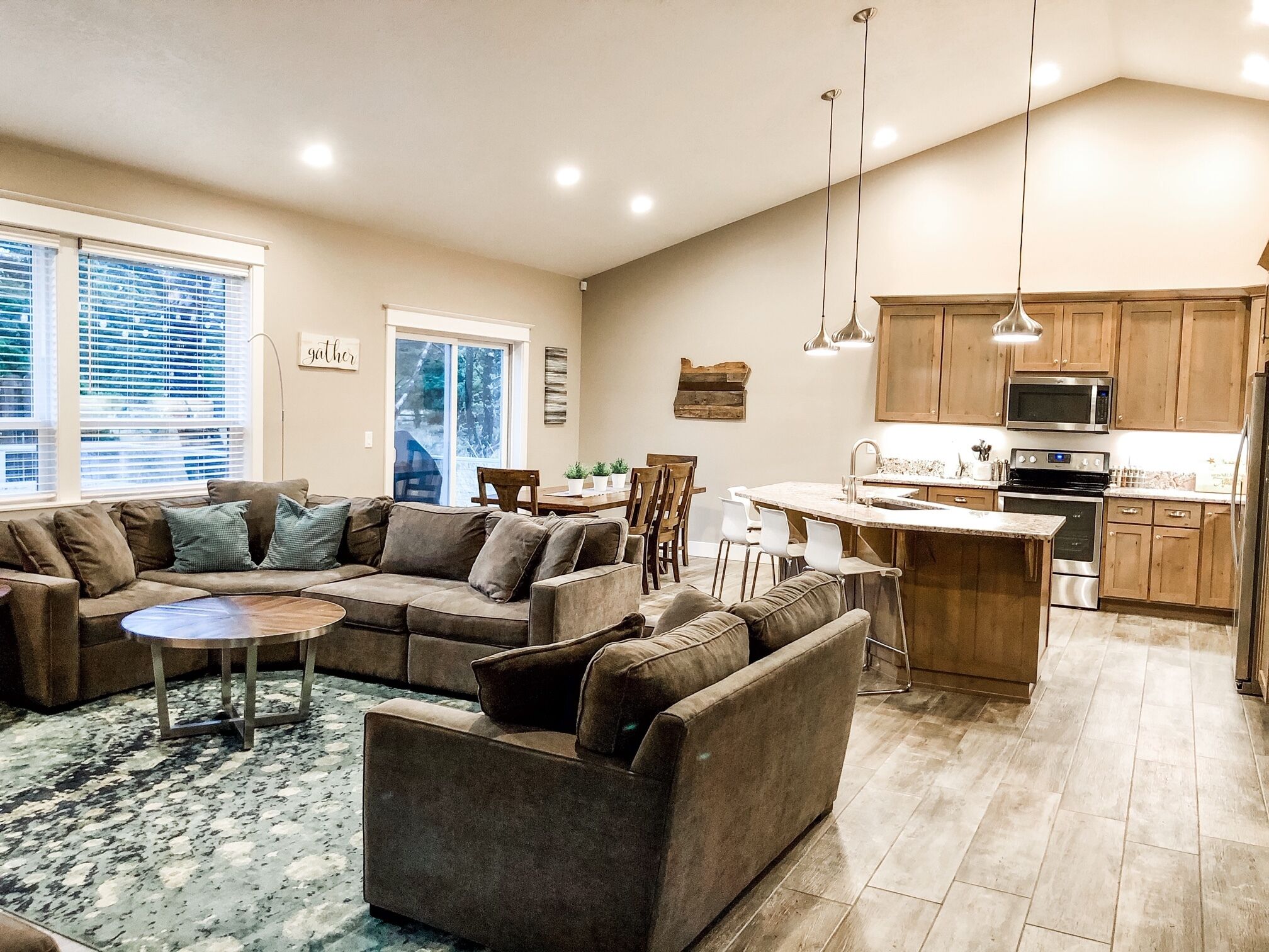 Newer construction open floor plan two blocks from the beach in Kiwanda Shores!