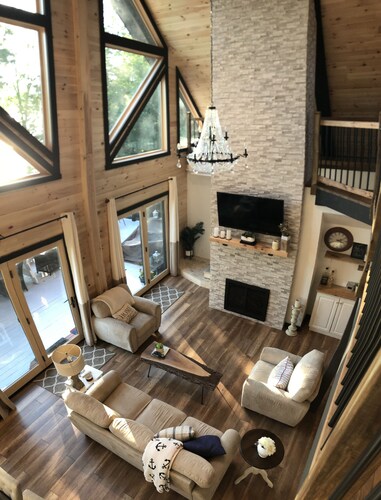 Crystal Clear Lake Water with Spectacular Sandy Beach and Million Dollar Sunsets