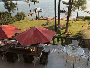 Outdoor dining - Crystal Clear Lake Water with Spectacular Sandy Beach and Million Dollar Sunsets (Willsboro)