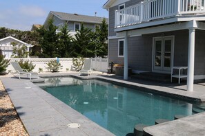 Pool - Stone Harbor, Gorgeous 4th from Beach 5 B/R Home.Oversized Pool, Spa & Golfcart. (Stone Harbor)