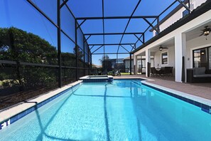 A heated pool - New Listing! Champions Gate Resort, 10mi to Disney & 21mi to Universal - FS105383 (Davenport)