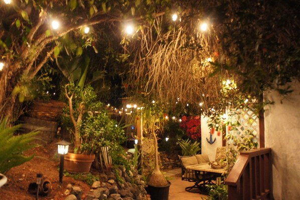 Overnattingsstedets uteområder