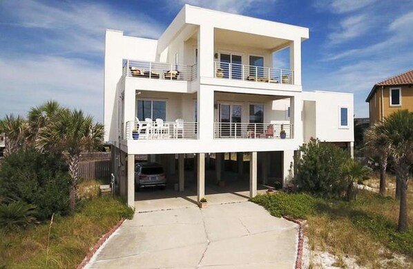 Exterior - Beach House, Pet friendly, Elevator, Gulf Views (Pensacola Beach)
