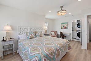 5 bedrooms, desk, iron/ironing board, travel cot