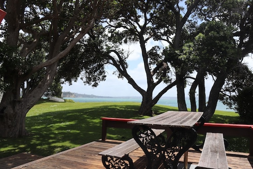Amazing views and right on the beach ....