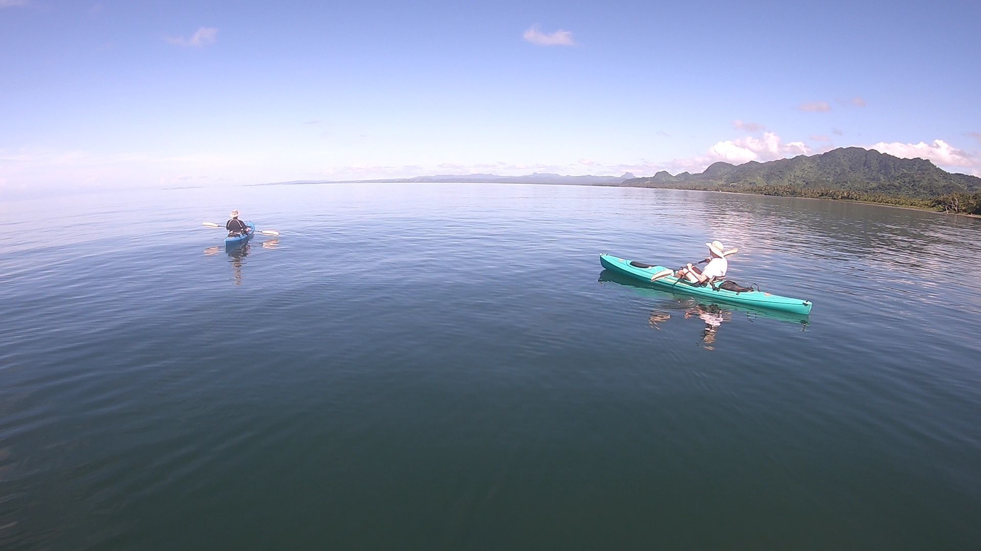 Enjoy kayaking 