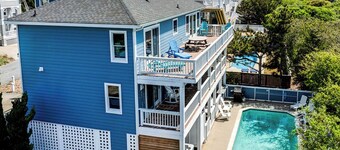 Ohana OBX | 400 ft from the Beach | Private Pool, Hot Tub | Corolla