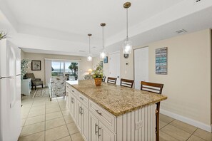 Interior - Ocean Front-Large Outdoor Patio-Ocean View Balcony (Flagler Beach)