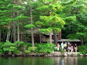 Exterior - Squam Lake, lake front property, stunning views, private peaceful retreat (Moultonborough)