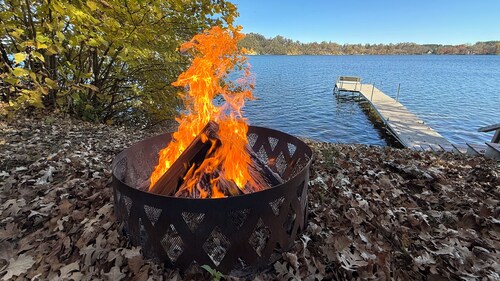 Remodeled Log Cabin Home Chain of Lakes