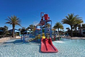 Una piscina riscaldata