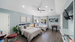 5 bedrooms, in-room safe, iron/ironing board, travel crib - Family Dream Home, Arcade fun!, Huge Pool! 5 bedrooms, 3 baths  (Plano)