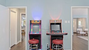 Games room - Family Dream Home, Arcade fun!, Huge Pool! 5 bedrooms, 3 baths  (Plano)
