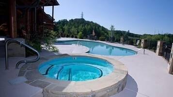 Indoor pool, a heated pool