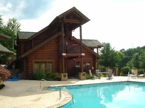 Indoor pool, a heated pool