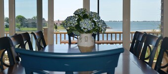 Luxurious Waterfront Retreat in Southampton: Breathtaking Views, Pool, and More!