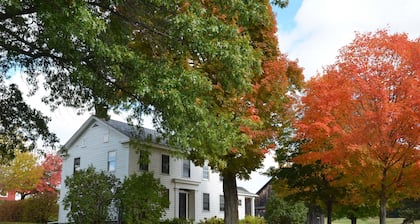 Charming, Fully Restored, Greek Revival House, Farmland Setting
