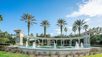 Una piscina riscaldata