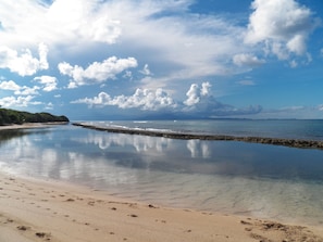 On the beach, sun loungers, beach towels - Beautiful,Sandy Beach! 50 steps to the BEACH! Winter dates available book now! (Villa Borquien)