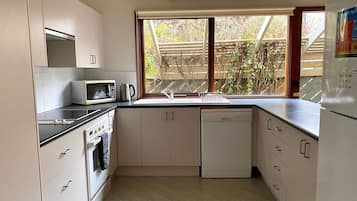 Microwave, oven, dishwasher, toaster
