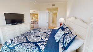 3 habitaciones, tabla de planchar con plancha y internet gratis