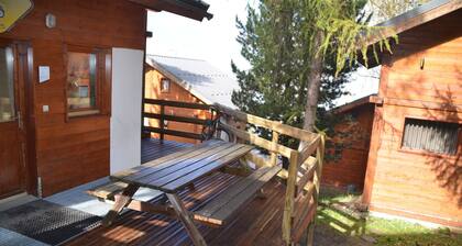 La Plagne / Les Coches Ski-in / Ski-out Chalet auf der Piste, gratis WiFi und Sauna !!
