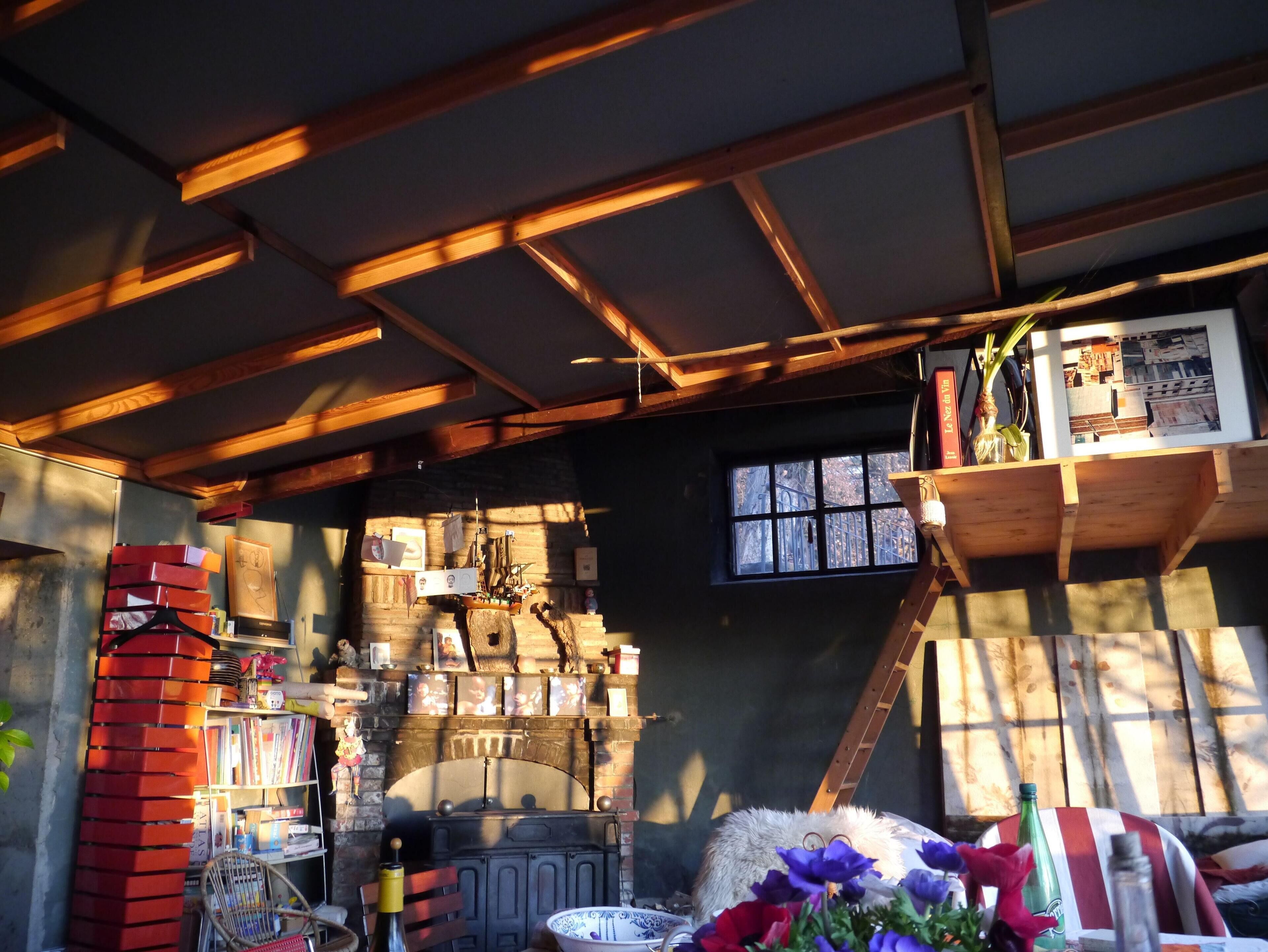 House / Loft- In a green bath with a view of the city-Welcome to the Lavoir!