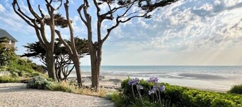 Face à la mer avec vue exceptionnelle sur 140°
chien accepté