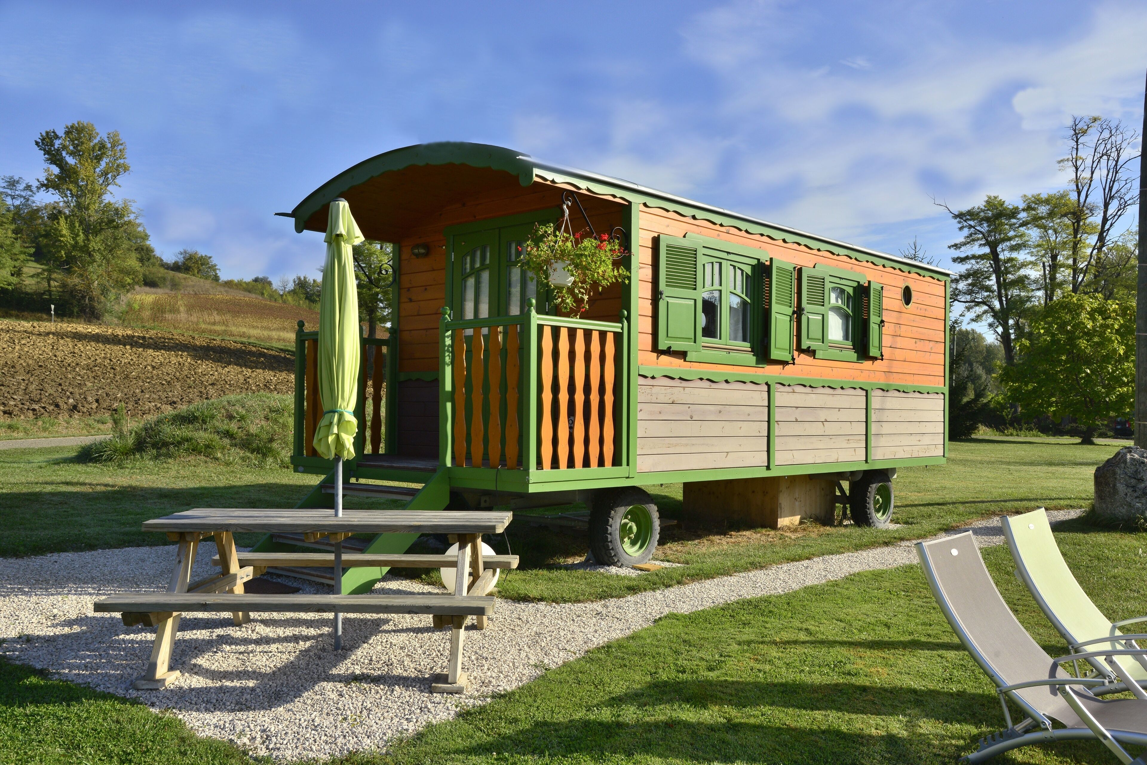Cottages Grand Pré! Roquecor trailer for 2 people