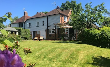 Large private back garden