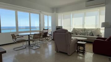 Una Smart TV, un reproductor de DVD, libros